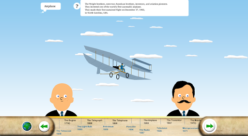 Timeline of inventions Screen 2