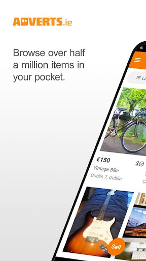 Android application Adverts.ie Buy & Sell Nearby screenshort