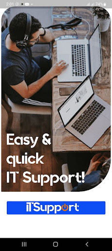 Android application IT Support screenshort