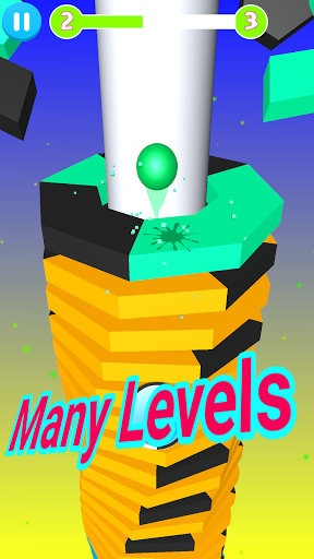 Helix Stack Ball Blast 3D Screen 2
