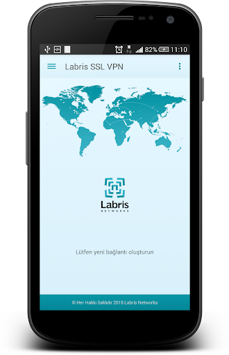Android application Labris SSL VPN screenshort