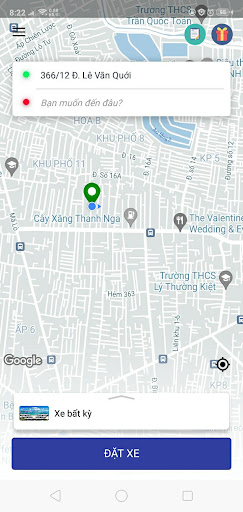 Taxi Điện Biển Xanh Screen 2
