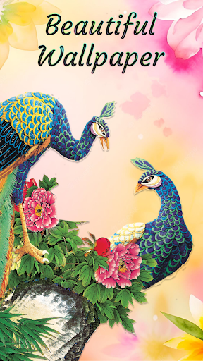 Android application Peacock Wallpaper screenshort