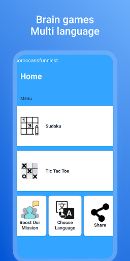 Android application Brain Game screenshort