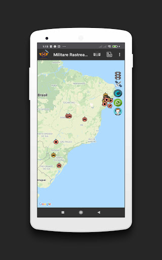 Militare Rastreamento e Proteç Screen 2