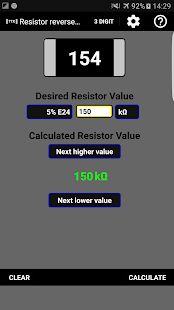 Resistor SMD code calculator