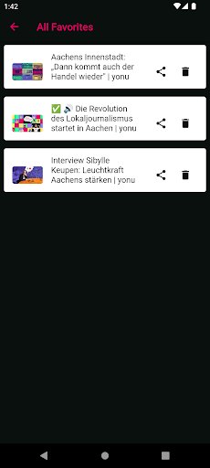 Android application yonu screenshort