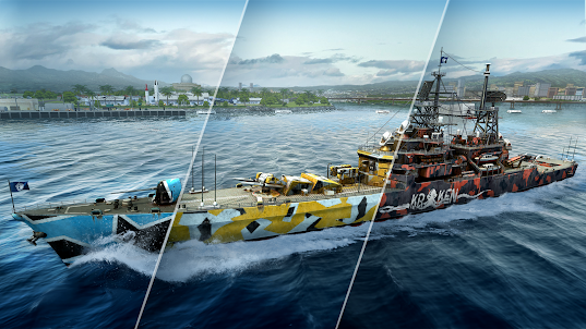 Force of Warships: Jeux Guerre