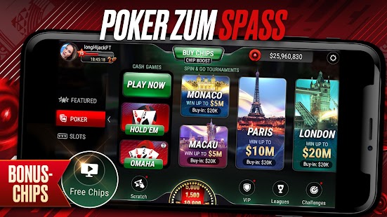 PokerStars Play: Texas Hold'em Screenshot