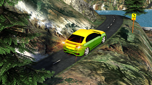 Taxi Simulator 3D Hill Statio