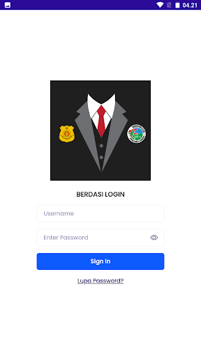 Android application Berdasi Mobile screenshort