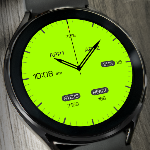 Key068 Analog Watch Face Screen 3