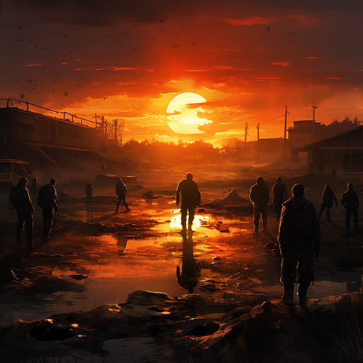 Zombie Island Survivor FPS Logo