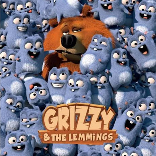 Grizzy & Lemmings Wallpaper 4K Screen 3