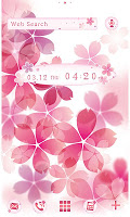 screenshot of Pink Wallpaper-Sakura Print-