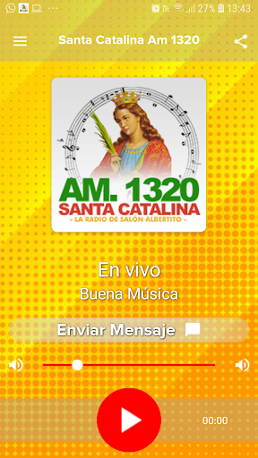 Android application Santa Catalina Am 1320 screenshort