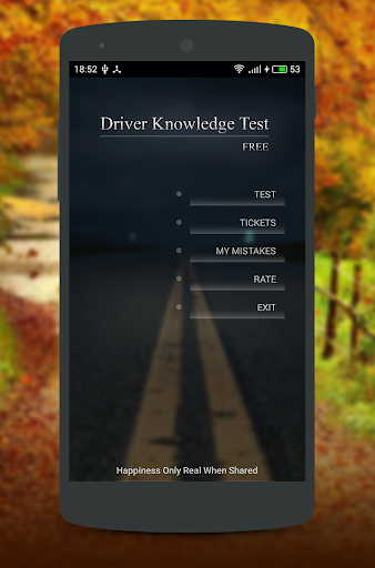 Android application Australian Learners Test - DKT screenshort