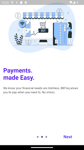 BillTeq Screen 2