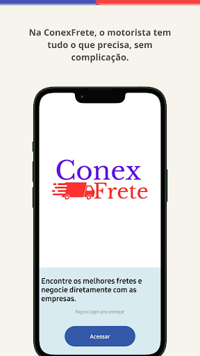 ConexFrete fretes pra caminhão