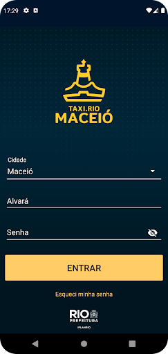 Android application TAXI.RIO MACEIÓ - Taxista screenshort