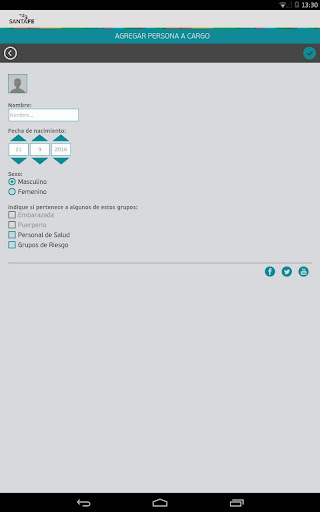 Calendario de Vacunación