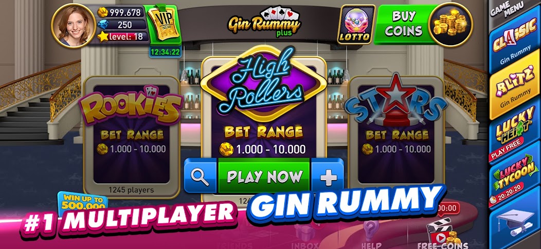 Gin Rummy Plus: Fun Card Game banner