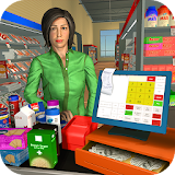Virtual Supermarket Grocery Cashier 3D Family Game icon