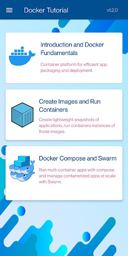 Android application Docker Tutorial screenshort