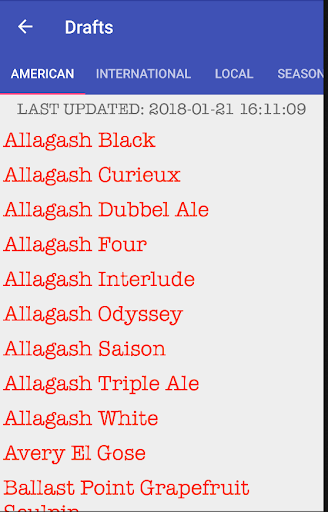 Android application Glory Beer Bar & Kitchen screenshort