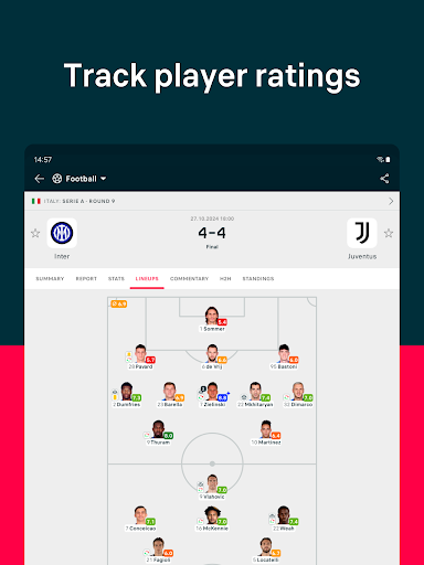 Flashscore live scores & news - Sports - apps