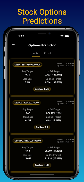Stock Option Trading Predictor - 1.3.3 - (Android)