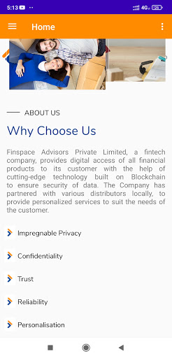 Finspace Screen 2