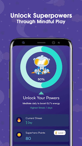 Screenshot of GLY: Learn to Meditate | Kids