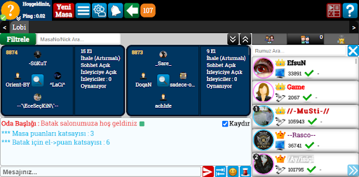 Batakca Mobil Batak Oyunu Oyna Screen 2