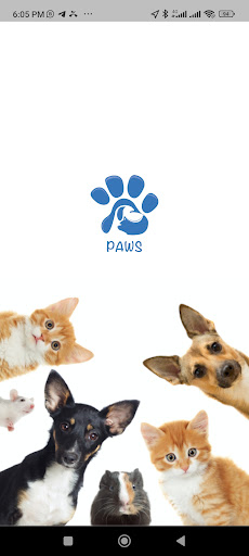 Android application Paws screenshort