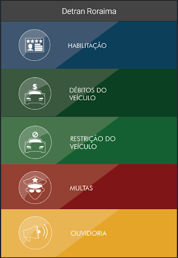 Android application Detran Roraima Mobile screenshort