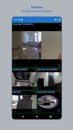 Verint Video Mobile Screen 3