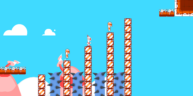 Candy Cane.Hard Trial. Classic hardcore platformer Screenshot