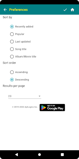Thamil Parai Mobile Screen 3