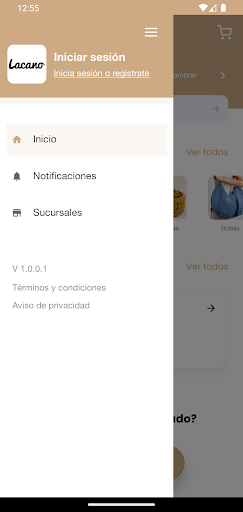 Android application Lacano screenshort