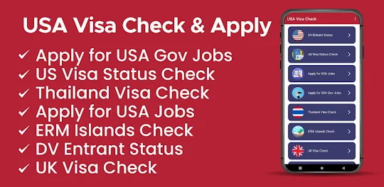 USA Visa Check Status & Apply