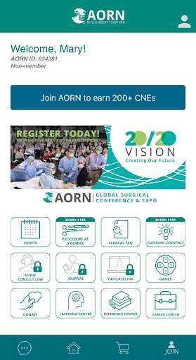 Android application AORN Mobile screenshort