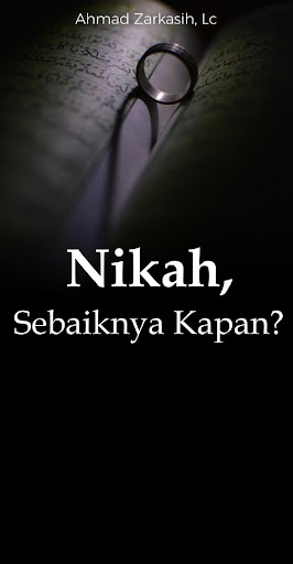 Android application Nikah, Sebaiknya Kapan? screenshort