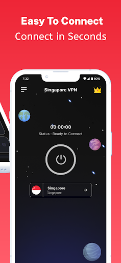 Singapore VPN - The VPN Master Screen 3