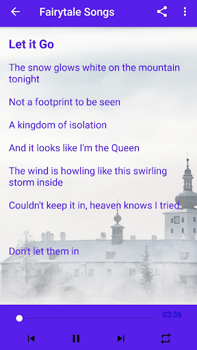 Fairytale Songs Screen 2