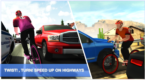 Bicycle Highway Rider banner