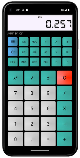 Real Theme Calculator Screen 2