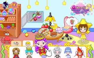 Mermaid Princess Town Design - Screenshot 1