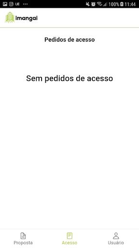 Android application Administrador Imangai screenshort