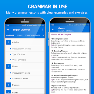 English Grammar Handbook Screenshot